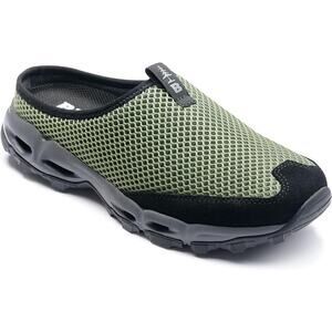 BASS Outdoor  Women's Aqua Mesh Slide Flats Size 8.5 Green NWT